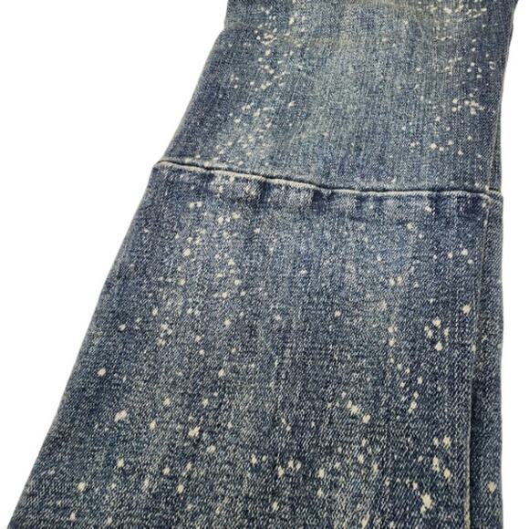 MNML Bleach Distressed Skinny Jeans Mens Size‎ 29 - Picture 7 of 11